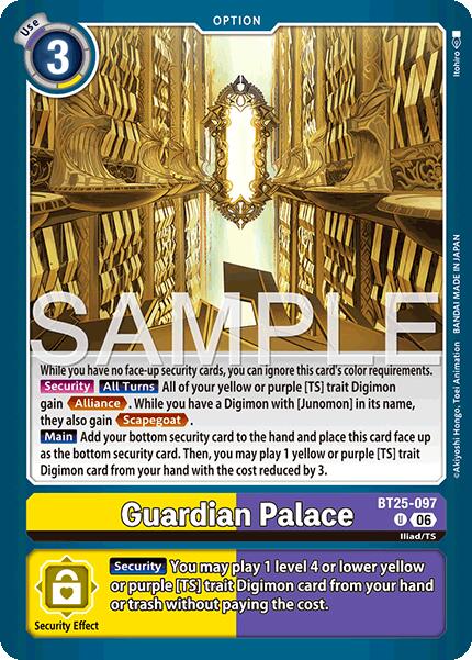 Guardian Palace [BT25-097] [Dual Revolution] | Black Swamp Games