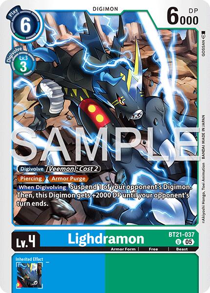 Lighdramon [BT21-037] (Foil Reprint) [Advanced Booster Digimon Generation] | Black Swamp Games
