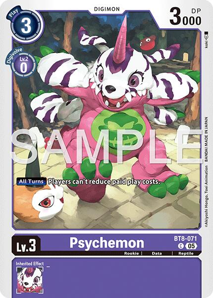 Psychemon [BT8-071] (Foil Reprint) [Advanced Booster Digimon Generation] | Black Swamp Games