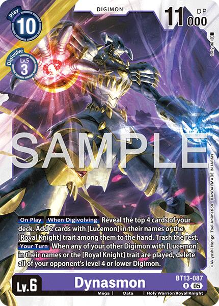 Dynasmon [BT13-087] (Reprint) [Advanced Booster Digimon Generation] | Black Swamp Games