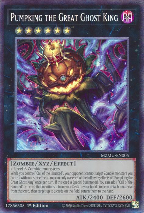 Pumpking the Great Ghost King (Collector's Rare) [MZMU-EN005] Collector's Rare | Black Swamp Games