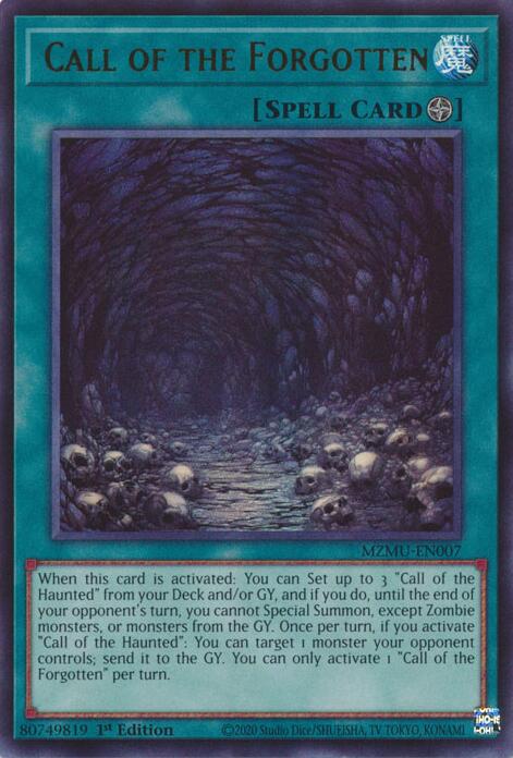 Call of the Forgotten [MZMU-EN007] Ultra Rare | Black Swamp Games