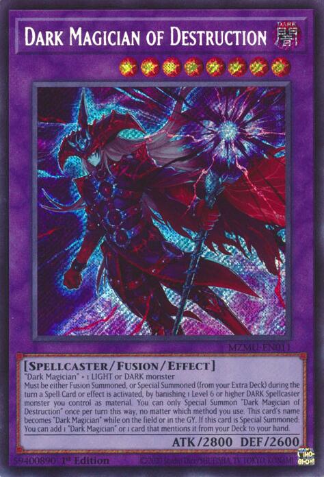 Dark Magician of Destruction [MZMU-EN011] Secret Rare | Black Swamp Games