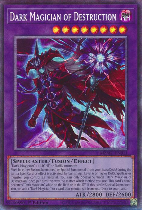 Dark Magician of Destruction (Collector's Rare) [MZMU-EN011] Collector's Rare | Black Swamp Games
