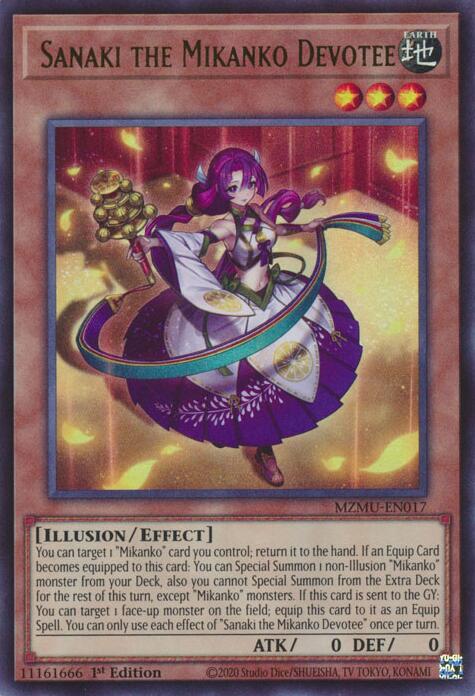 Sanaki the Mikanko Devotee [MZMU-EN017] Ultra Rare | Black Swamp Games