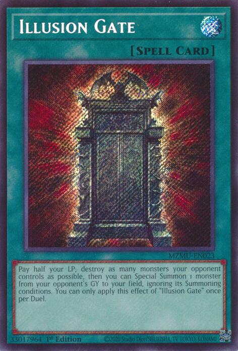 Illusion Gate [MZMU-EN023] Secret Rare | Black Swamp Games