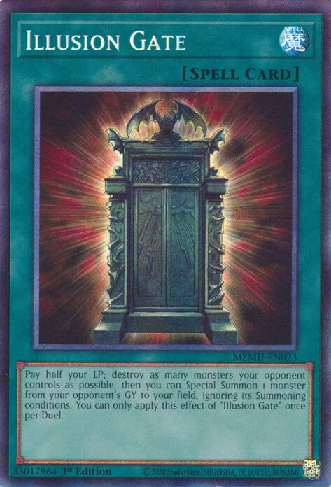 Illusion Gate (Collector's Rare) [MZMU-EN023] Collector's Rare | Black Swamp Games