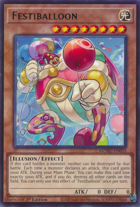 Festiballoon [MZMU-EN035] Rare | Black Swamp Games