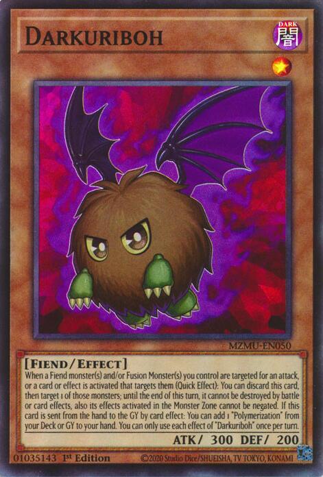 Darkuriboh [MZMU-EN050] Super Rare | Black Swamp Games