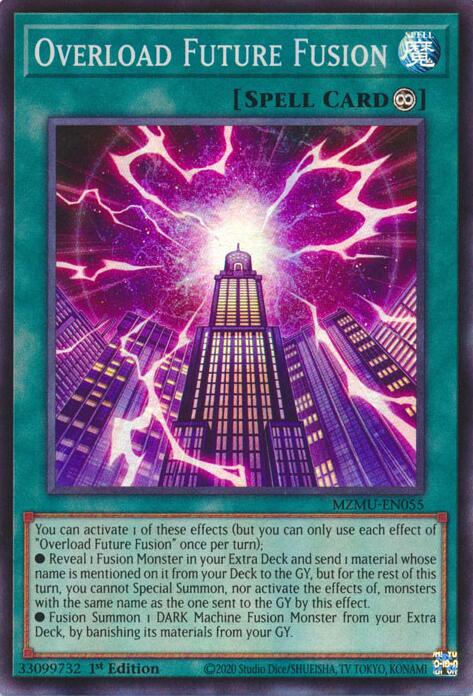 Overload Future Fusion [MZMU-EN055] Super Rare | Black Swamp Games