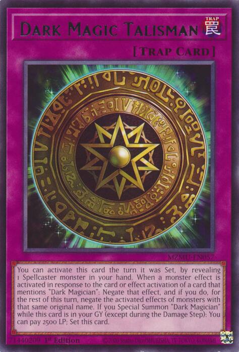 Dark Magic Talisman [MZMU-EN057] Rare | Black Swamp Games