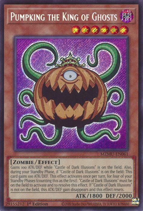 Pumpking the King of Ghosts [MZMU-EN061] Secret Rare | Black Swamp Games