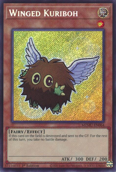 Winged Kuriboh [MZMU-EN064] Secret Rare | Black Swamp Games