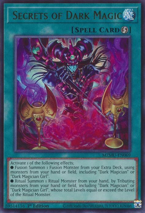 Secrets of Dark Magic [MZMU-EN069] Ultra Rare | Black Swamp Games