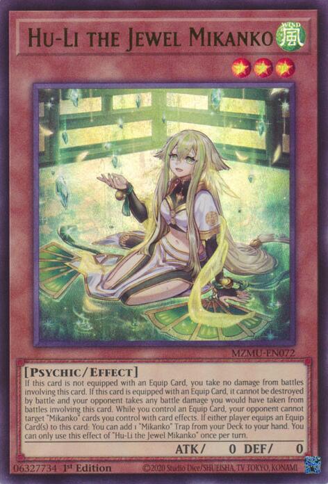 Hu-Li the Jewel Mikanko [MZMU-EN072] Ultra Rare | Black Swamp Games