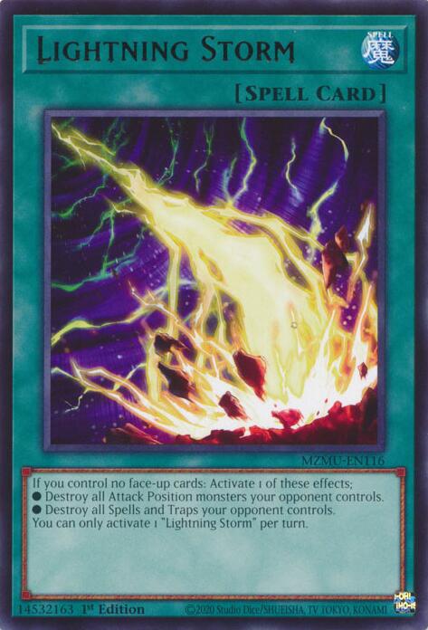 Lightning Storm [MZMU-EN116] Rare | Black Swamp Games