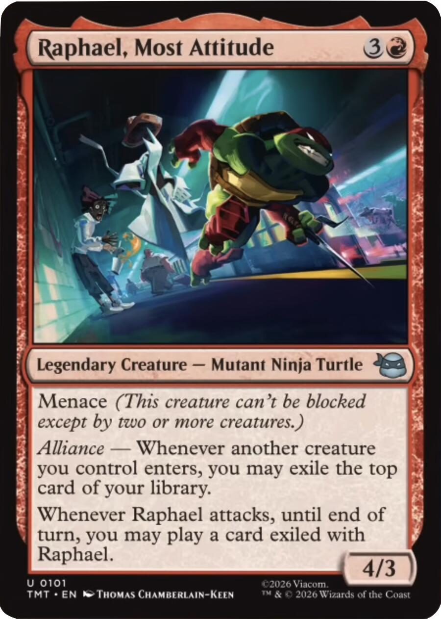 Raphael, Most Attitude [Teenage Mutant Ninja Turtles] | Black Swamp Games