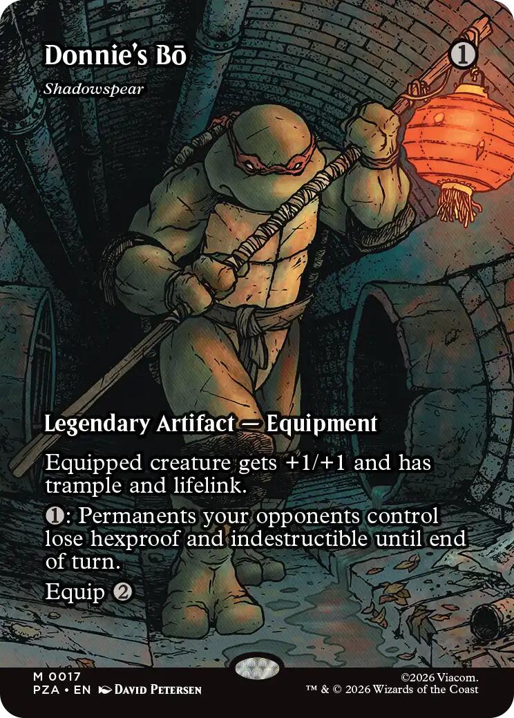Donnie's Bo - Shadowspear (Borderless) [Teenage Mutant Ninja Turtles Eternal-Legal] | Black Swamp Games