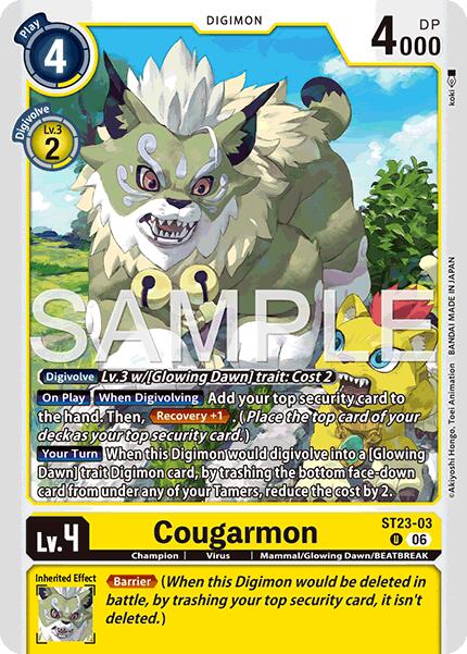 Cougarmon [ST23-03] [Starter Deck: Beatbreak] | Black Swamp Games