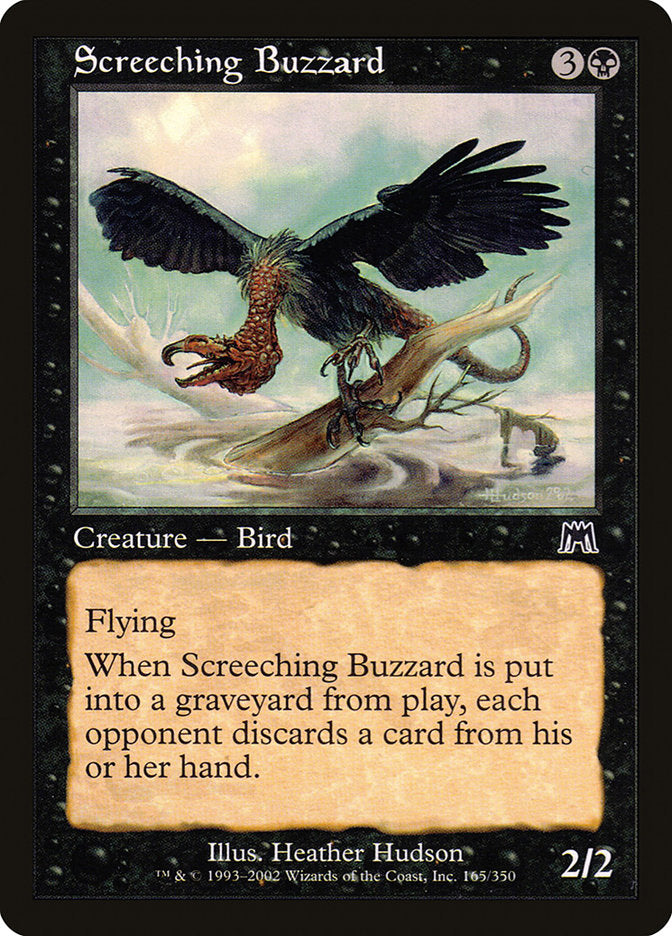 Screeching Buzzard [Onslaught] | Black Swamp Games
