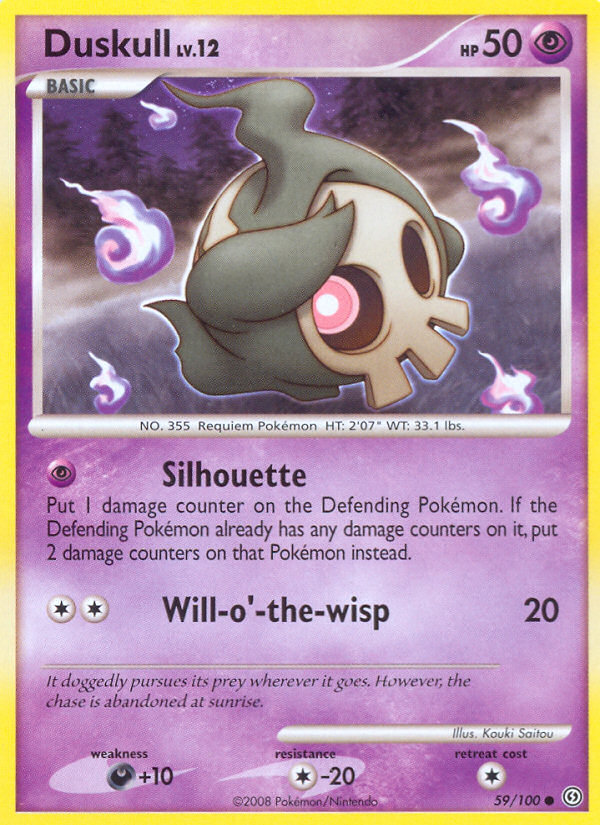 Duskull (59/100) [Diamond & Pearl: Stormfront] | Black Swamp Games