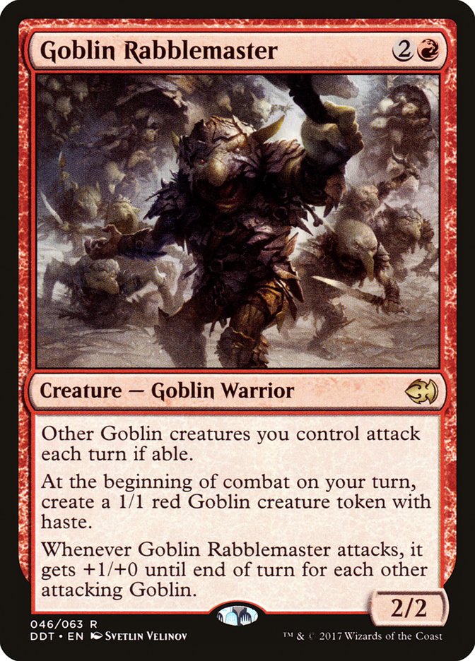 Goblin Rabblemaster [Duel Decks: Merfolk vs. Goblins] | Black Swamp Games