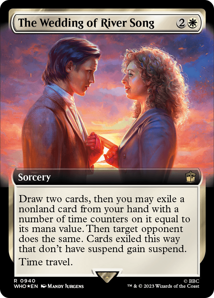 The Wedding of River Song (Extended Art) (Surge Foil) [Doctor Who] | Black Swamp Games