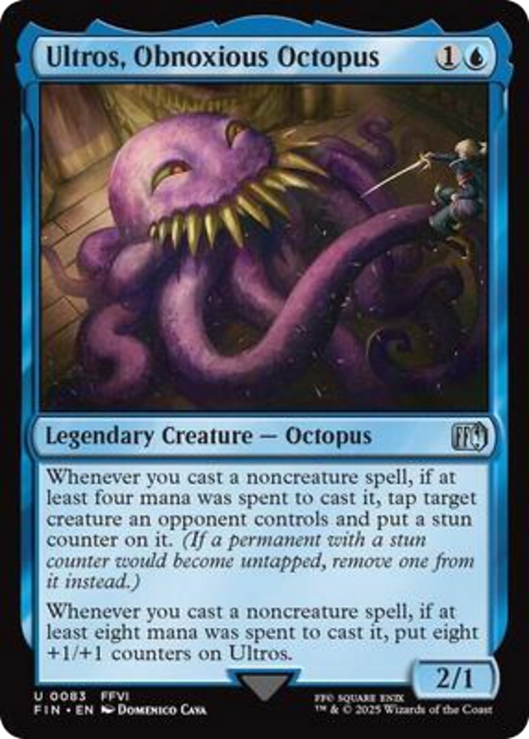 Ultros, Obnoxious Octopus [FINAL FANTASY] | Black Swamp Games