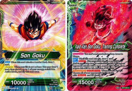 Son Goku // Kaio-Ken Son Goku, Training Complete (BT7-050) [Assault of the Saiyans] | Black Swamp Games