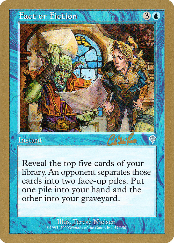 Fact or Fiction (Carlos Romao) [World Championship Decks 2002] | Black Swamp Games