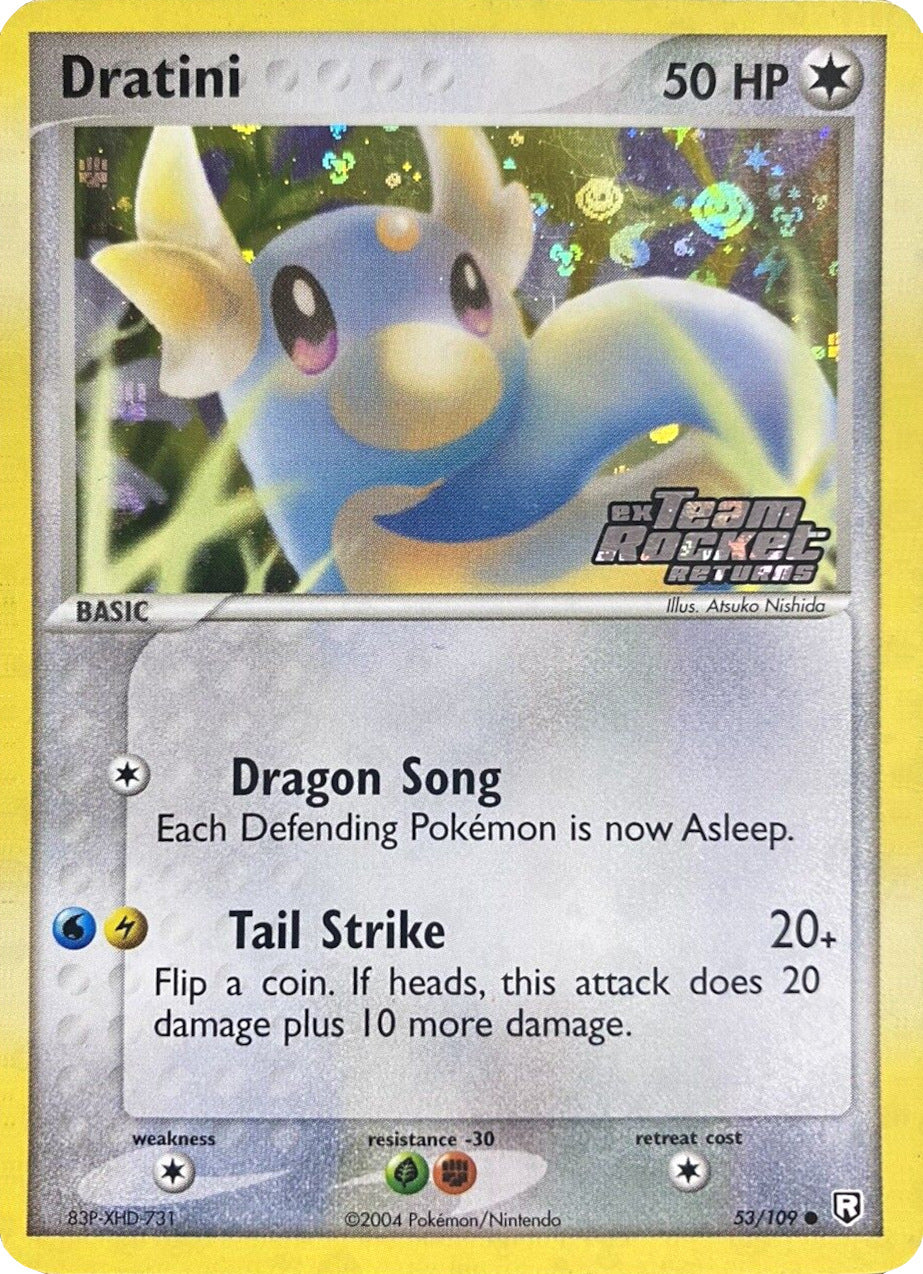 Dratini (53/109) (Stamped) [EX: Team Rocket Returns] | Black Swamp Games