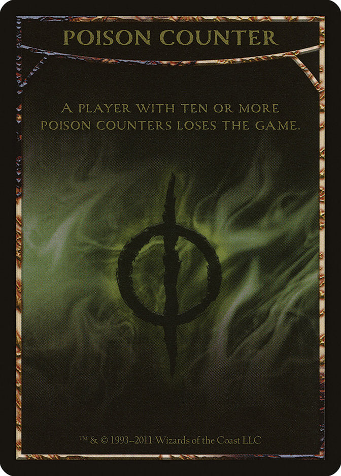 Poison Counter [Mirrodin Besieged Tokens] | Black Swamp Games