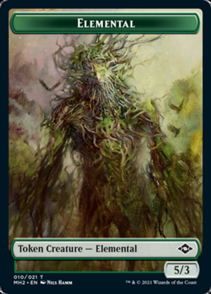 Elemental // Food (18) Double-Sided Token [Modern Horizons 2 Tokens] | Black Swamp Games
