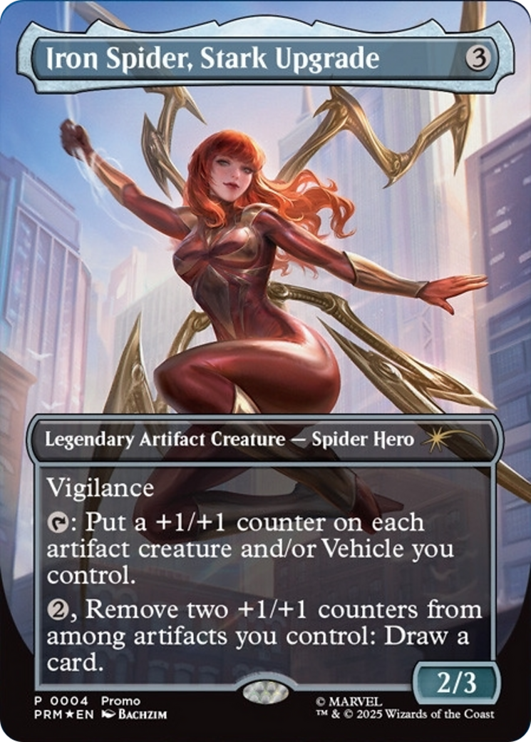 Iron Spider, Stark Upgrade (Borderless) [Media Promos] | Black Swamp Games