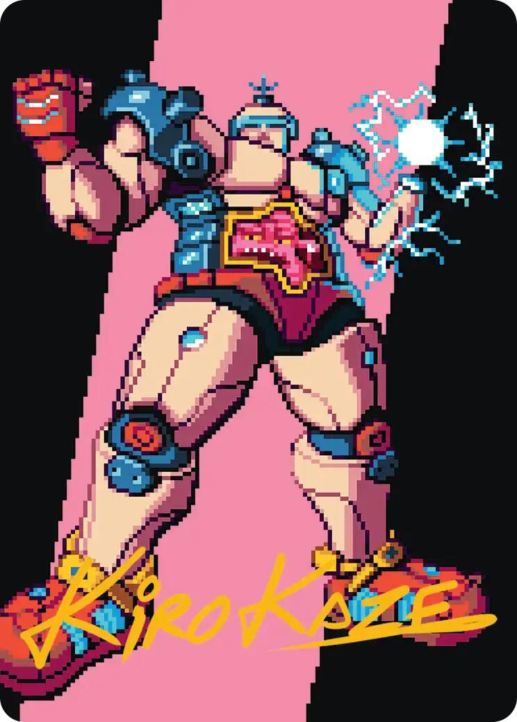 Krang, the All-Powerful Art Card (Gold-Stamped Signature) [Teenage Mutant Ninja Turtles Art Series] | Black Swamp Games