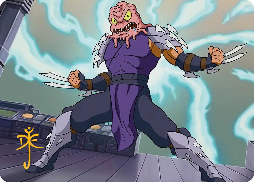 Krang & Shredder Art Card (Gold-Stamped Signature) [Teenage Mutant Ninja Turtles Art Series] | Black Swamp Games