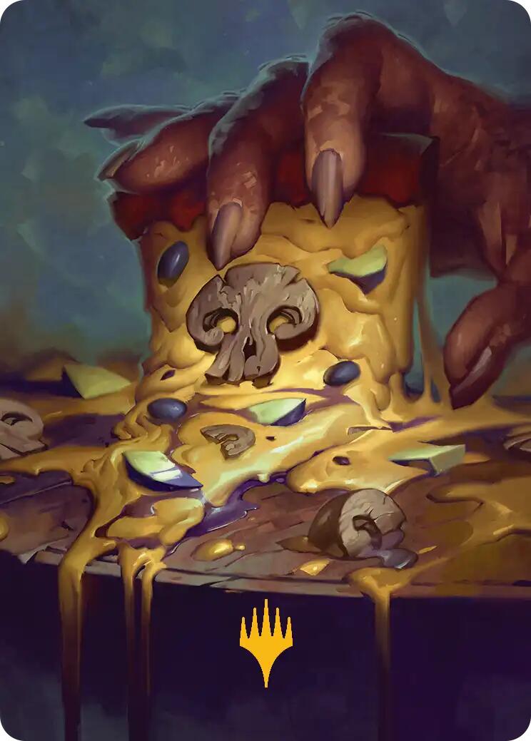 Swamp Art Card (Gold-Stamped) [Teenage Mutant Ninja Turtles Art Series] | Black Swamp Games