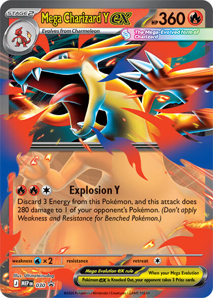 Mega Charizard Y ex (030) [Mega Evolution Promo] | Black Swamp Games