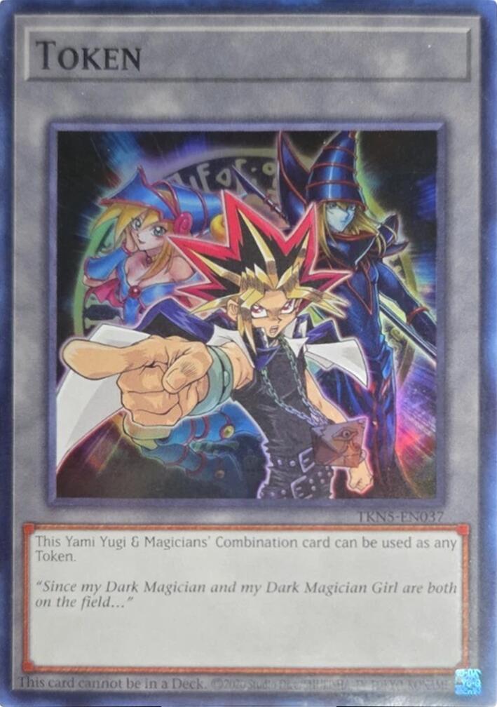 Token: Yami Yugi & Magicians Combination [TKN4-EN037] Super Rare | Black Swamp Games