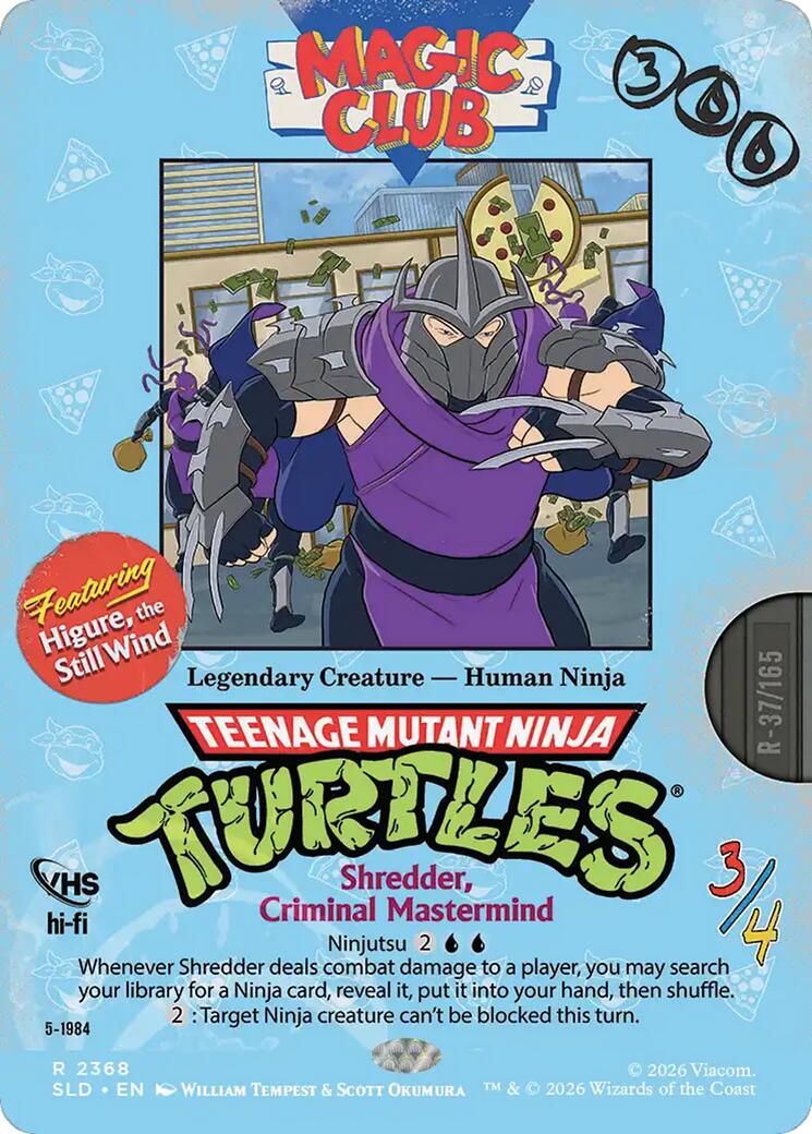 Shredder, Criminal Mastermind - Higure, the Still Wind [Secret Lair Drop Series] | Black Swamp Games