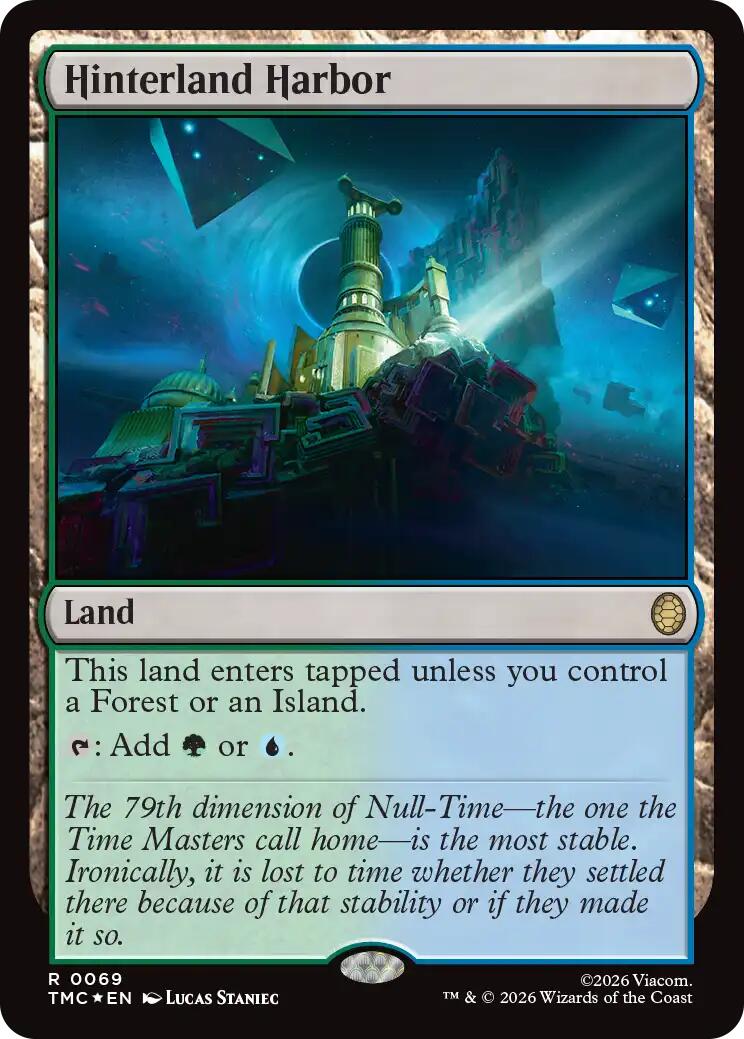 Hinterland Harbor (Surge Foil) [Teenage Mutant Ninja Turtles Commander] | Black Swamp Games