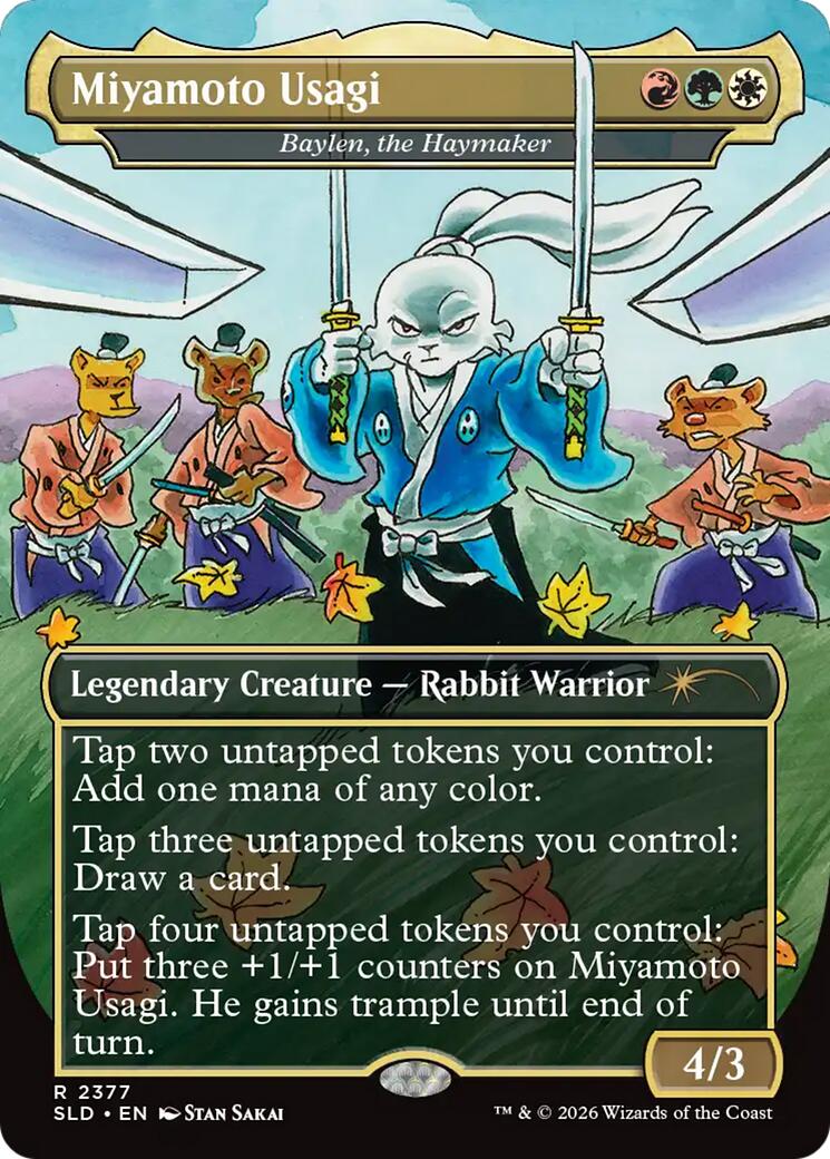 Miyamoto Usagi - Baylen, the Haymaker [Secret Lair Drop Series] | Black Swamp Games