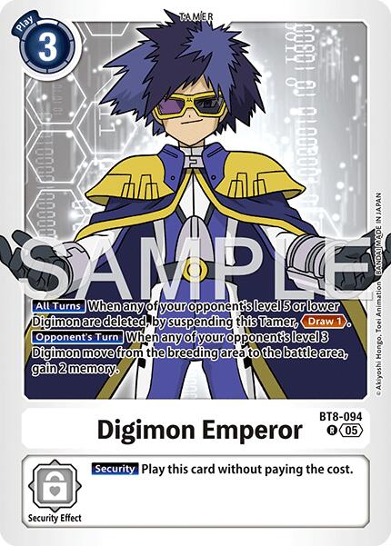 Digimon Emperor [BT8-094] (Foil Reprint) [Advanced Booster Digimon Generation] | Black Swamp Games