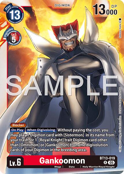 Gankoomon [BT13-019] (Reprint) [Advanced Booster Digimon Generation] | Black Swamp Games