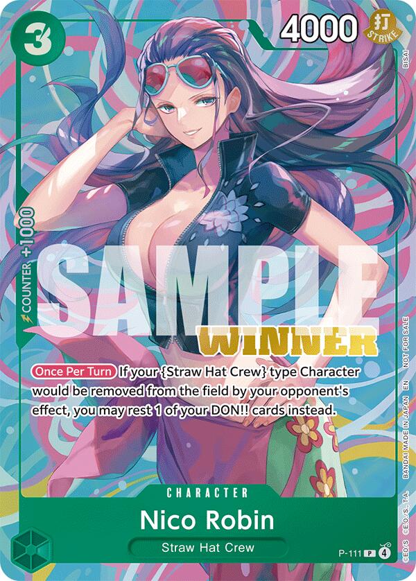 Nico Robin (Heroines Battle Winner Pack) [One Piece Promotion Cards] | Black Swamp Games