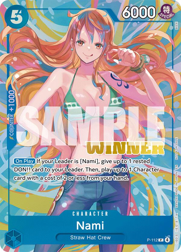 Nami (Heroines Battle Winner Pack) [One Piece Promotion Cards] | Black Swamp Games