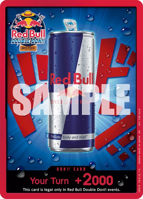 DON!! Card (Red Bull Double Don!!) [One Piece Promotion Cards] | Black Swamp Games