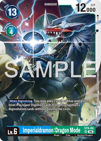 Imperialdramon: Dragon Mode [ST9-06] (Reprint) [Advanced Booster Digimon Generation] | Black Swamp Games
