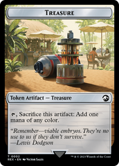 Treasure (0002) // Fungus Double-Sided Token [Jurassic World Collection Tokens] | Black Swamp Games