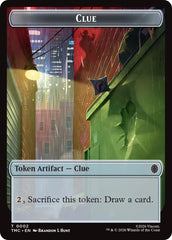 Clue // Rat Double-Sided Token [Teenage Mutant Ninja Turtles Commander Tokens] | Black Swamp Games